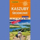 Kaszuby Środkowe. Mapa turystyczna 1:55 000 laminowana.