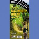 Kazimierz Dolny. Mapa rowerowa 1:40 000.