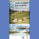 Kirgistan: Tash-Rabat, Eki-Naryn. Mapa trekingowa 1:100 000.