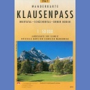 Klausenpass. Mapa turystyczna 1:50 000.