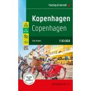 Kopenhaga (Kopenhagen, Kobenhavn). Plan miasta 1:10 000, wodoodporny.