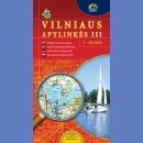Okolice Wilna III - pd.-zach. (Vilniaus apylinkės III).<BR>Mapa turystyczna 1:50 000