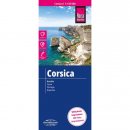 Korsyka (Corsica). Mapa 1:140 000.