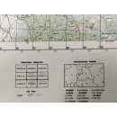 Kościerzyna N-33-072-C,D. Mapa topograficzna 1:50 000 Układ UTM