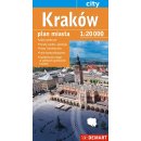 Kraków. Plan miasta 1:20 000. Plastik