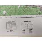 Krosno Odrzańskie N-33-139-C,D. Mapa topograficzna 1:50 000 Układ UTM