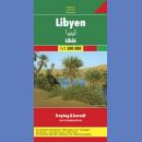 Libia (Libyen). Mapa samochodowa 1:1 500 000.