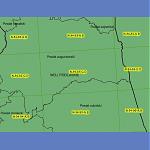 Grodno N-34-084-C,D<BR>Mapa topograficzna 1:50 000 Układ UTM