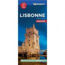 Lizbona (Lisbonne). Plan miasta 1:17 000. Plastifie