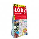 Łódź. Plan miasta 1:22 000 foliowany.