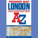 Londyn. Plan miasta 1:21 447. Premier Map.