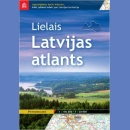 Łotwa. Atlas samochodowy 1:100 000.