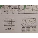 Lublin M-34-034-A,B.<BR>Mapa topograficzna 1:50 000 Układ UTM