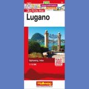Lugano. Plan miasta 1:13 000. 
