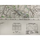 Łuków M-34-009-A,B.<BR>Mapa topograficzna 1:50 000 Układ UTM