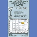 Lwów. Mapa topograficzna 1:100 000. Pas 49 Słup 38. Reedycja