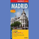 Madryt (Madrid). Plan 1:8 500. Comfort! map