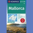 Mallorca (Majorka). Mapa turystyczna 1:75 000, laminowana.