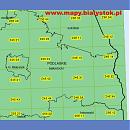 Mapa topograficzna 1:25 000. Układ 1965<BR>Woj. podlaskie, pow. białostocki