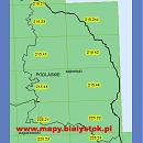 Mapa topograficzna 1:25 000. Układ 1965<BR>Woj. podlaskie, pow. sejneński