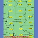 Mapa topograficzna 1:25 000. Układ 1965<BR>Woj. podlaskie, pow. wysokomazowiecki