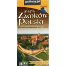 Mapa zamków Polski. Mapa turystyczno-samochodowa 1:900 000.