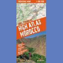 Maroko. Atlas Wysoki. Mapa turystyczna 1:100 000