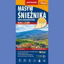 Masyw Śnieżnika. Mapa turystyczna 1:25 000 wodoodporna.