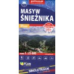 Masyw Śnieżnika. Mapa turystyczna 1:25 000 wodoodporna.