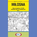 Miłosna. Mapa 1:25 000. Reedycja WIG