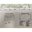 Myślibórz N-33-114-A,B. Mapa topograficzna 1:50 000 Układ UTM