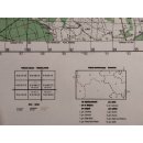 Nakło nad Notecią N-34-108-C,D. Mapa topograficzna 1:50 000 Układ UTM