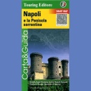 Neapol, Półwysep Sorrentyński (Napoli e la Penisola Sorrentina). Mapa 1:175 000.