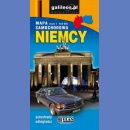 Niemcy (Deutschland). Mapa samochodowa 1:650 000 laminowana