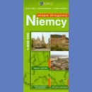 Niemcy. Mapa samochodowa 1:950 000. 