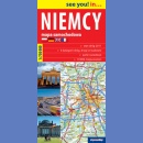 Niemcy. Mapa samochodowa 1:750 000. see you! in...