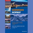 Norwegia. Atlas samochodowy 1:300 000-1:800 000.