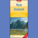 Nowa Zelandia (Neu Zealand). Mapa samochodowa 1:1 250 000.