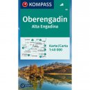 Oberengadin, Alta Engadina. Mapa turystyczna 1:50 000 wodoodporna