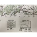 Obrzycko N-33-118-C,D. Mapa topograficzna 1:50 000 Układ UTM