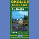 Okolice Elbląga. Mapa topograficzno-turystyczna 1:50 000.
