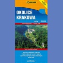 Okolice Krakowa. Mapa turystyczna 1:50 000.