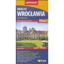 Okolice Wrocławia. Część północna. Mapa turystyczna 1:100 000