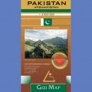 Pakistan, Afganistan. Mapa drogowo-geograficzna 1:2 mln. 