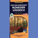Park Krajobrazowy Wzniesień Łódzkich. Mapa turystyczna 1:30 000.