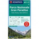 Park Narodowy Gran Paradiso, Valle d'Aosta, Valle dell' Orco. Mapa turystyczna 1:50 000 wodoodporna.