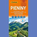 Pieniny. Mapa turystyczna 1:25 000 laminowana.