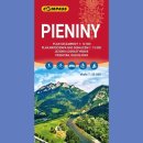 Pieniny. Mapa turystyczna 1:25 000.