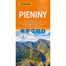 Pieniny. Mapa turystyczna 1:25 000 laminowana.