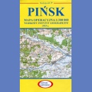 Pińsk. Mapa Operacyjna 1:300 000. <BR>Arkusz 57 Reedycja